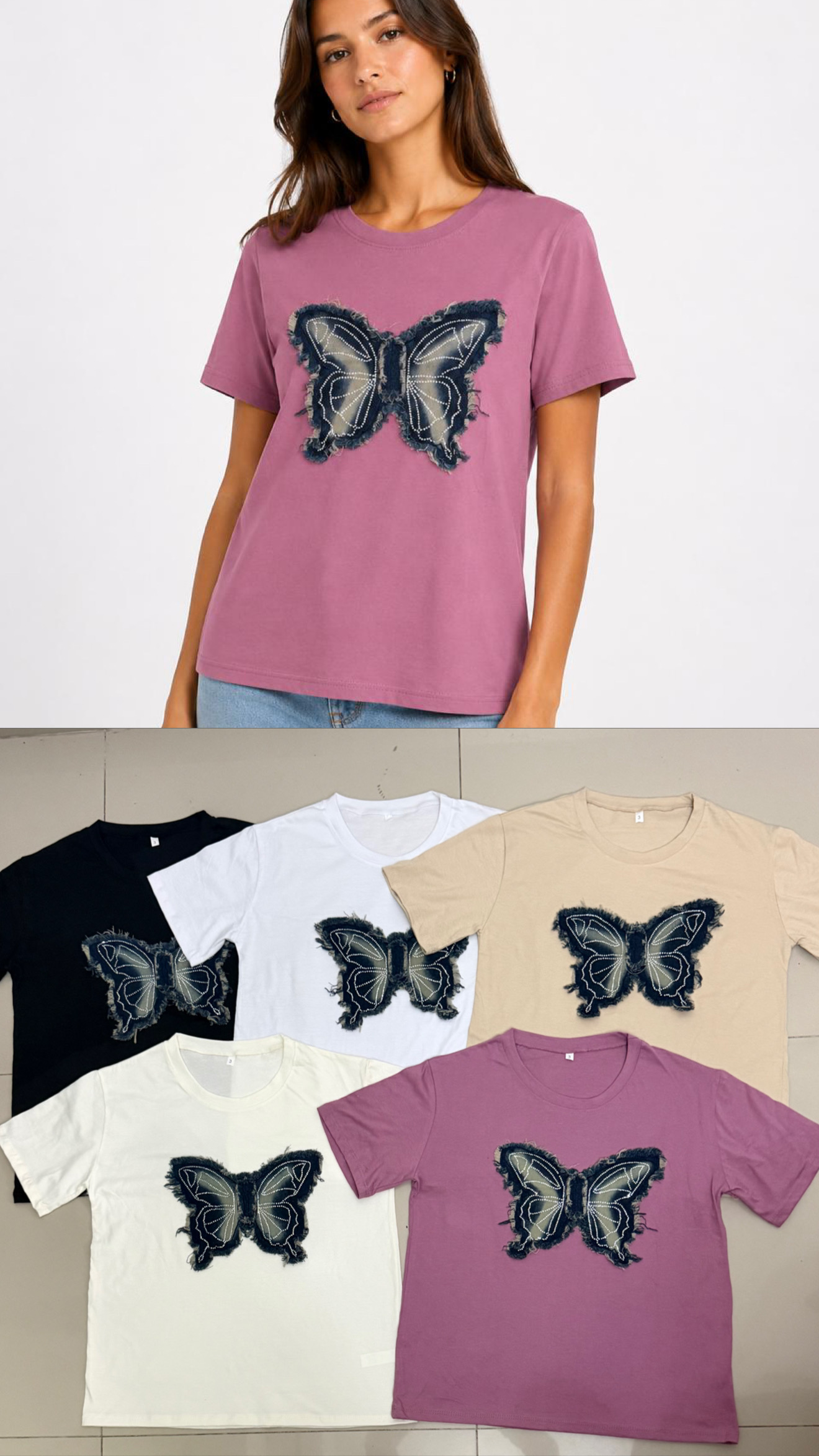 Remera Clasica Aplique Mariposa - F9419E22-3C1E-4BB2-86E8-2EA7DC78CAD3.jpeg