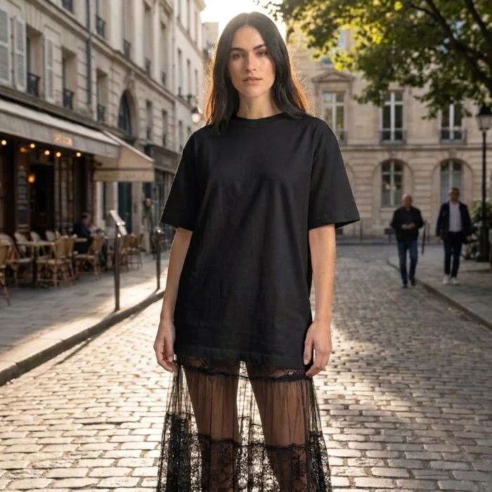 Remerón Oversize Unisex Mujer Algodón 20.1 Premium