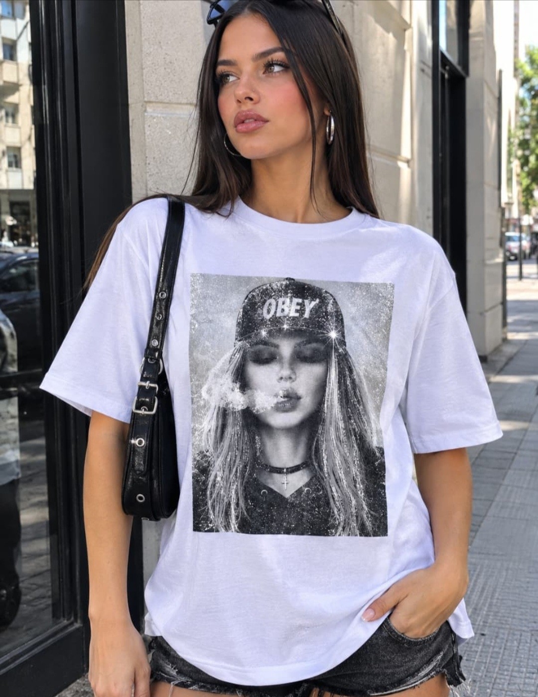 Remera Chicas Brillo Algodon Peinado - Imagen 2
