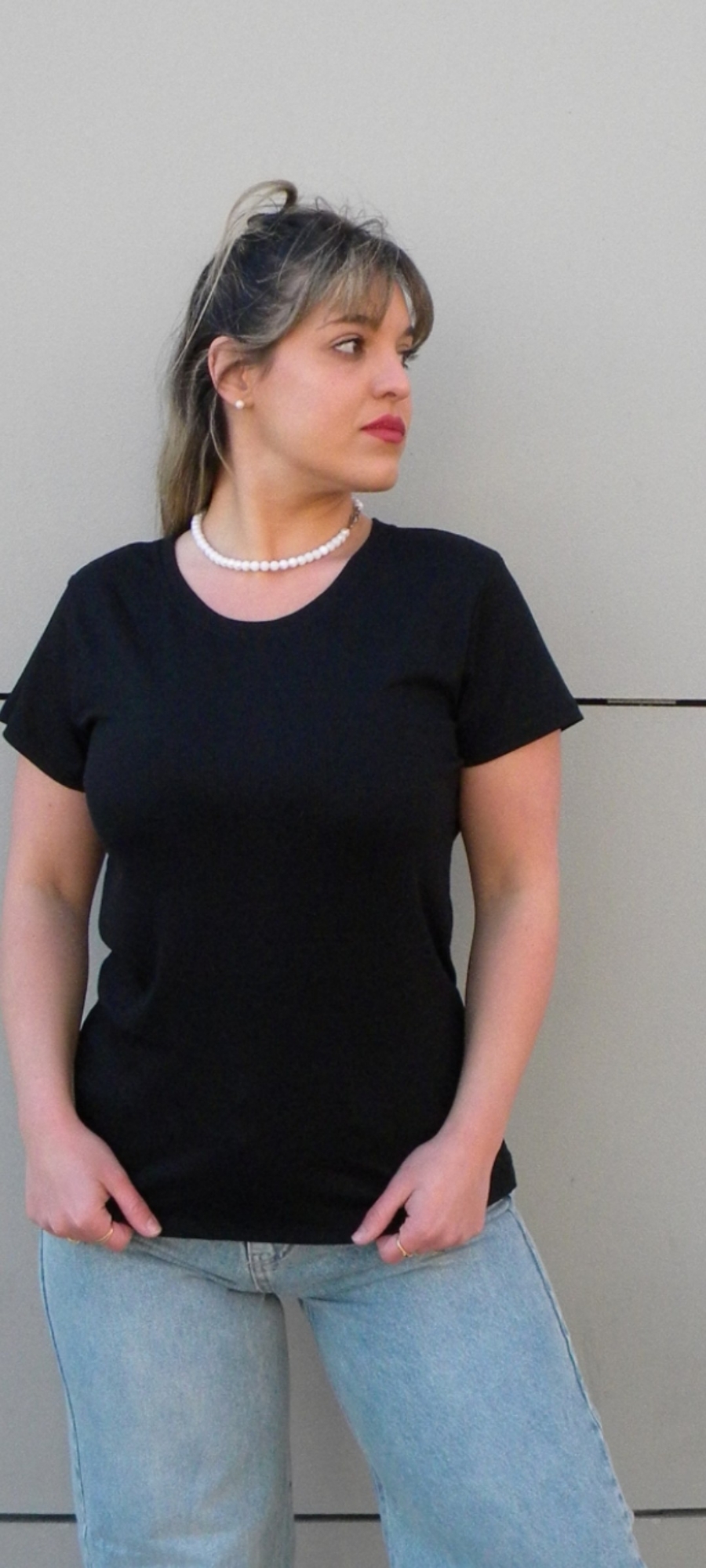 Remera Básica Modal Viscosa Liso - Imagen 2