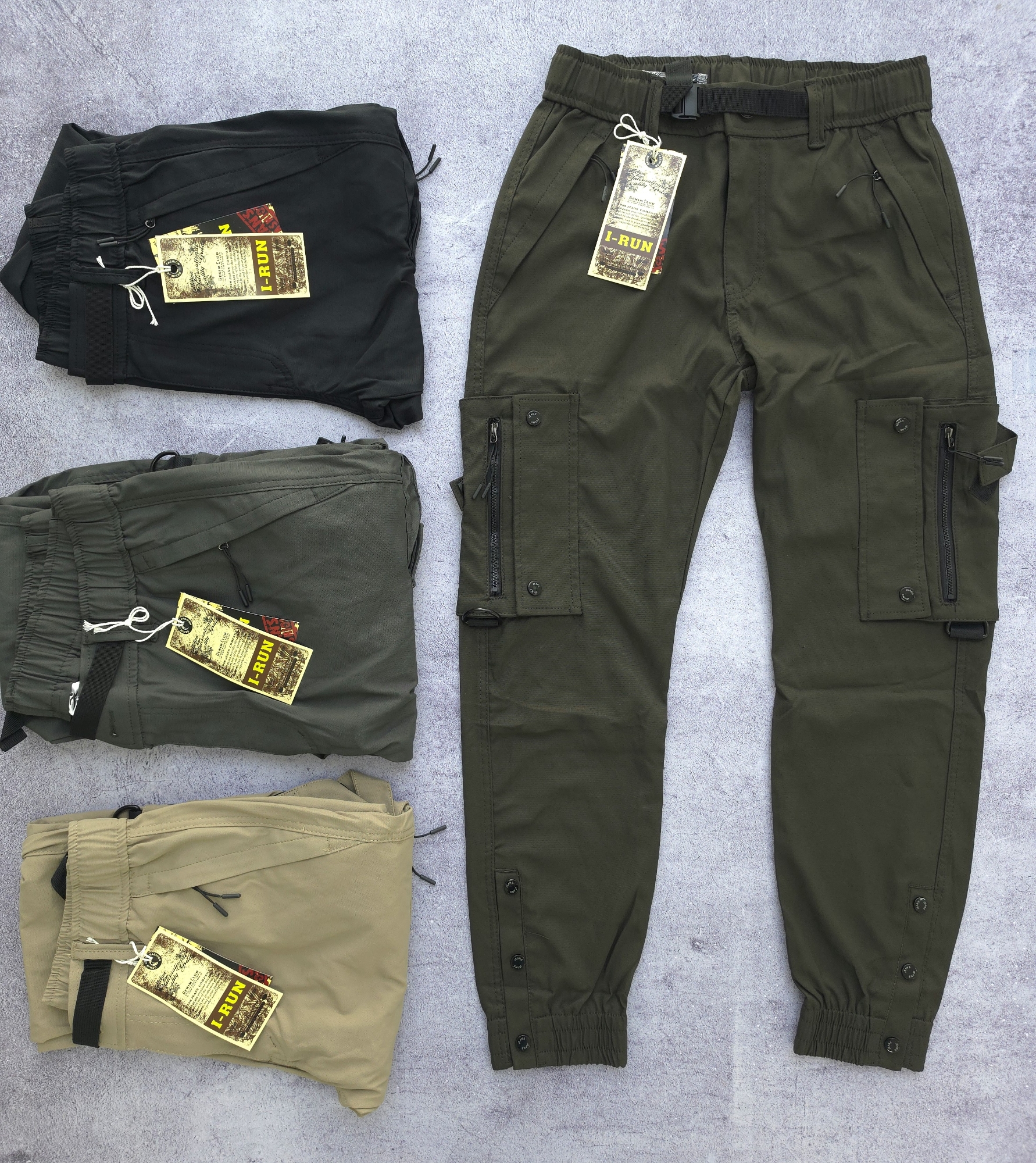 Pantalon Jogger Botones - Imagen 2