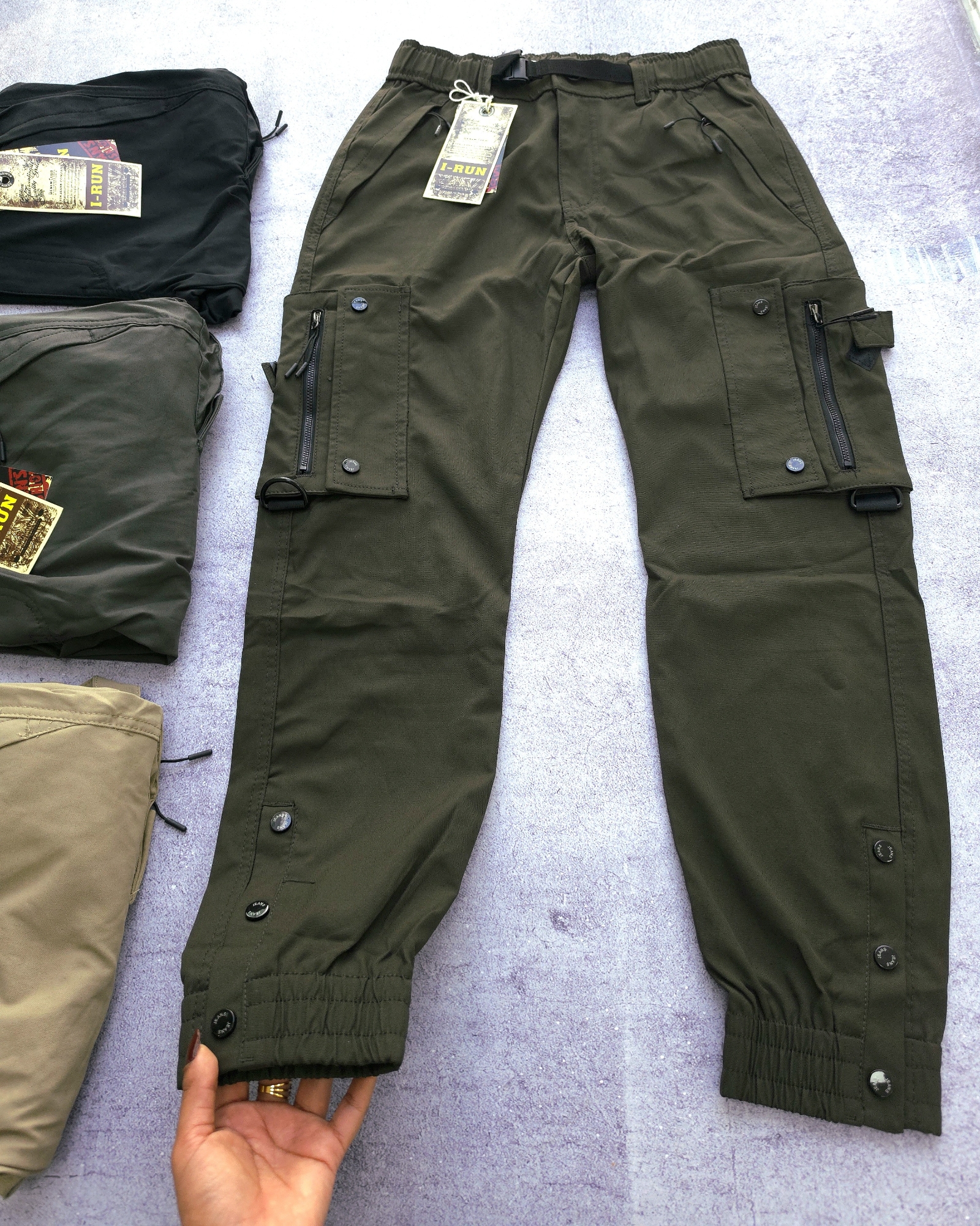 Pantalon Jogger Botones - Imagen 3