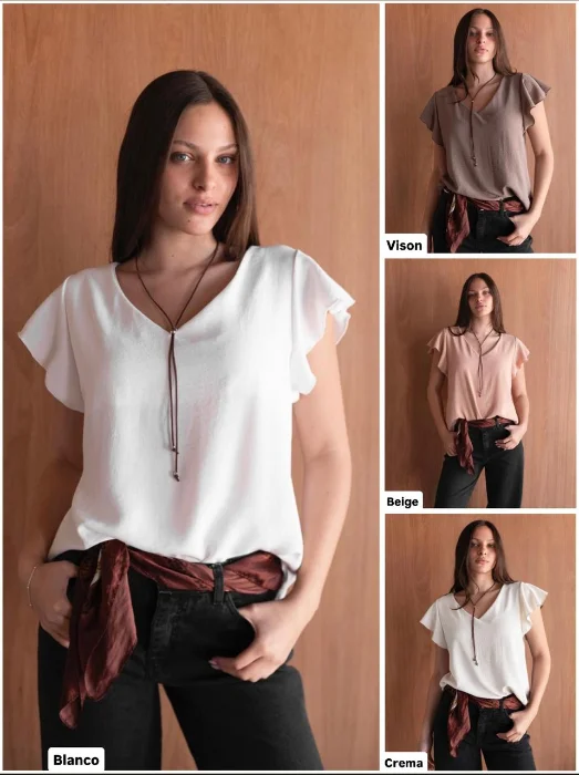 Blusa Volados