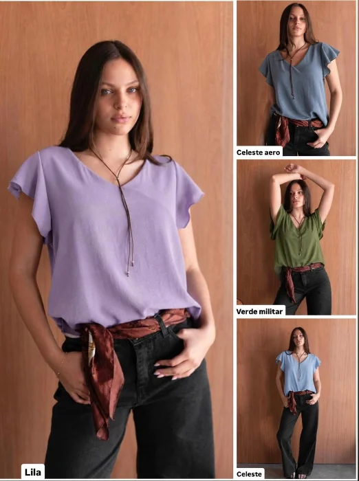 Blusa Volados