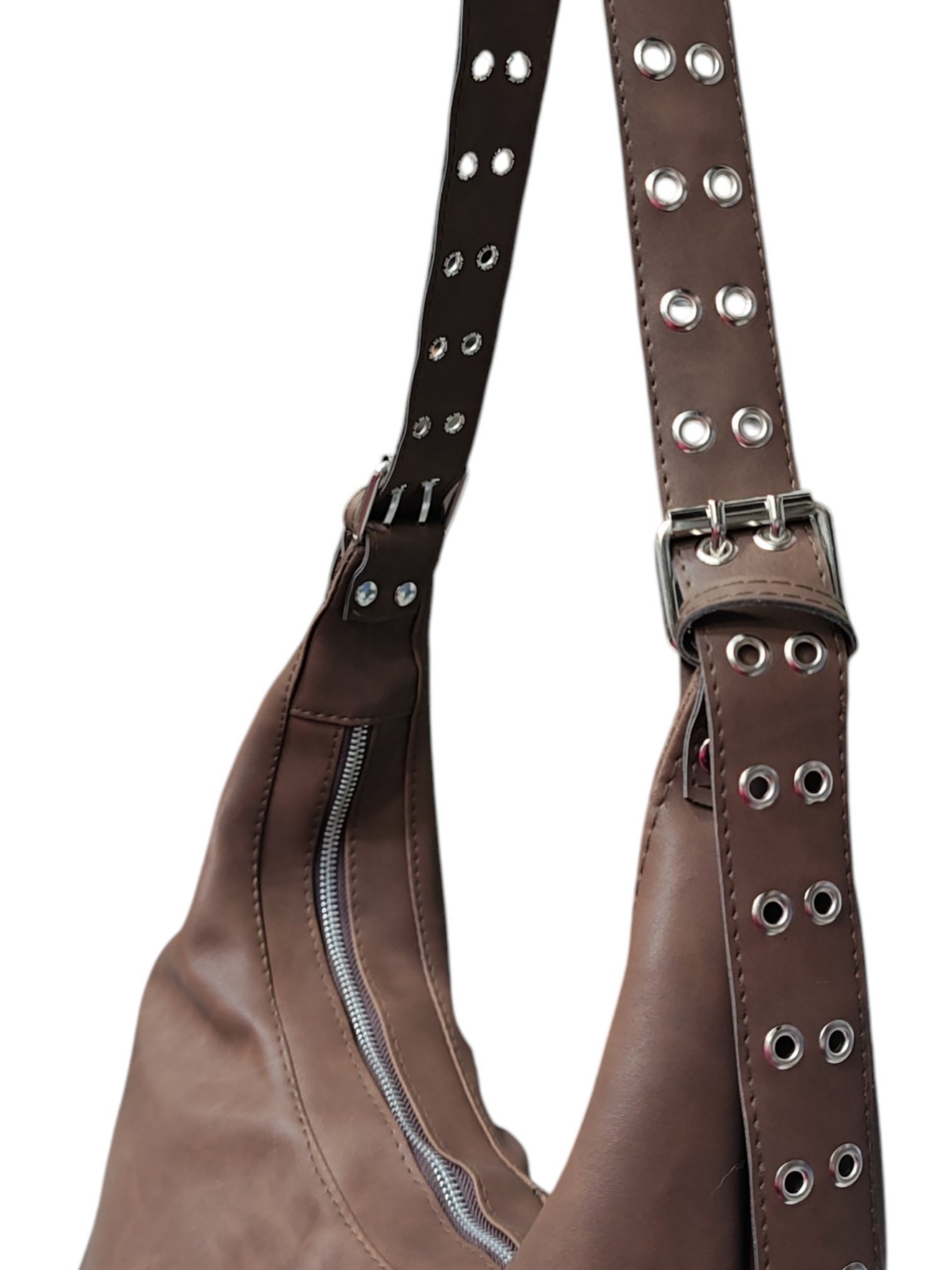 Bolso Boho Xl Línea Premium, Tira Regulable, Forrada 41×28× Prof 11 Cm Aprox - Imagen 2