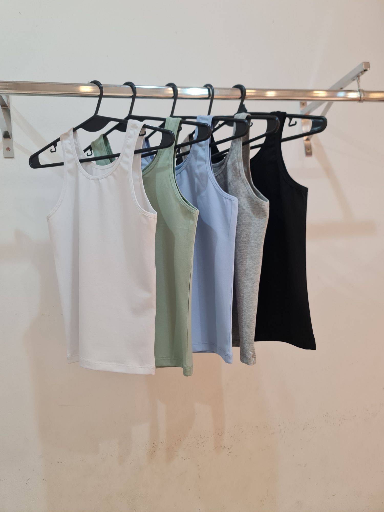 262-musculosa Basica T.s-algodon C/lycra - Imagen 2