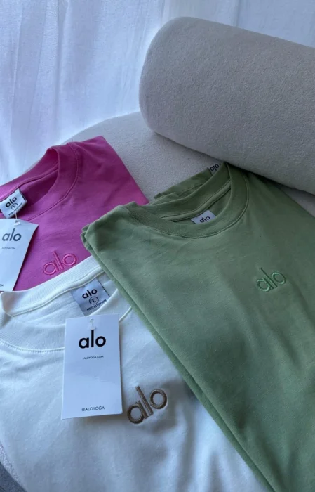 Remera de Dama Alo Bordado