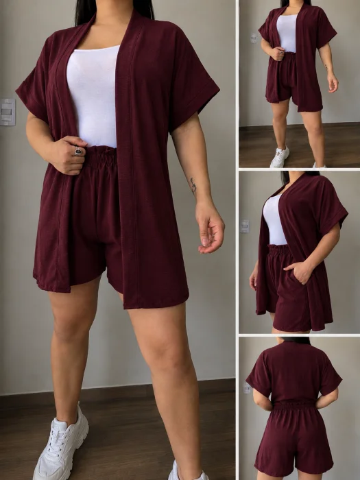 Conjunto Kimono Más Short