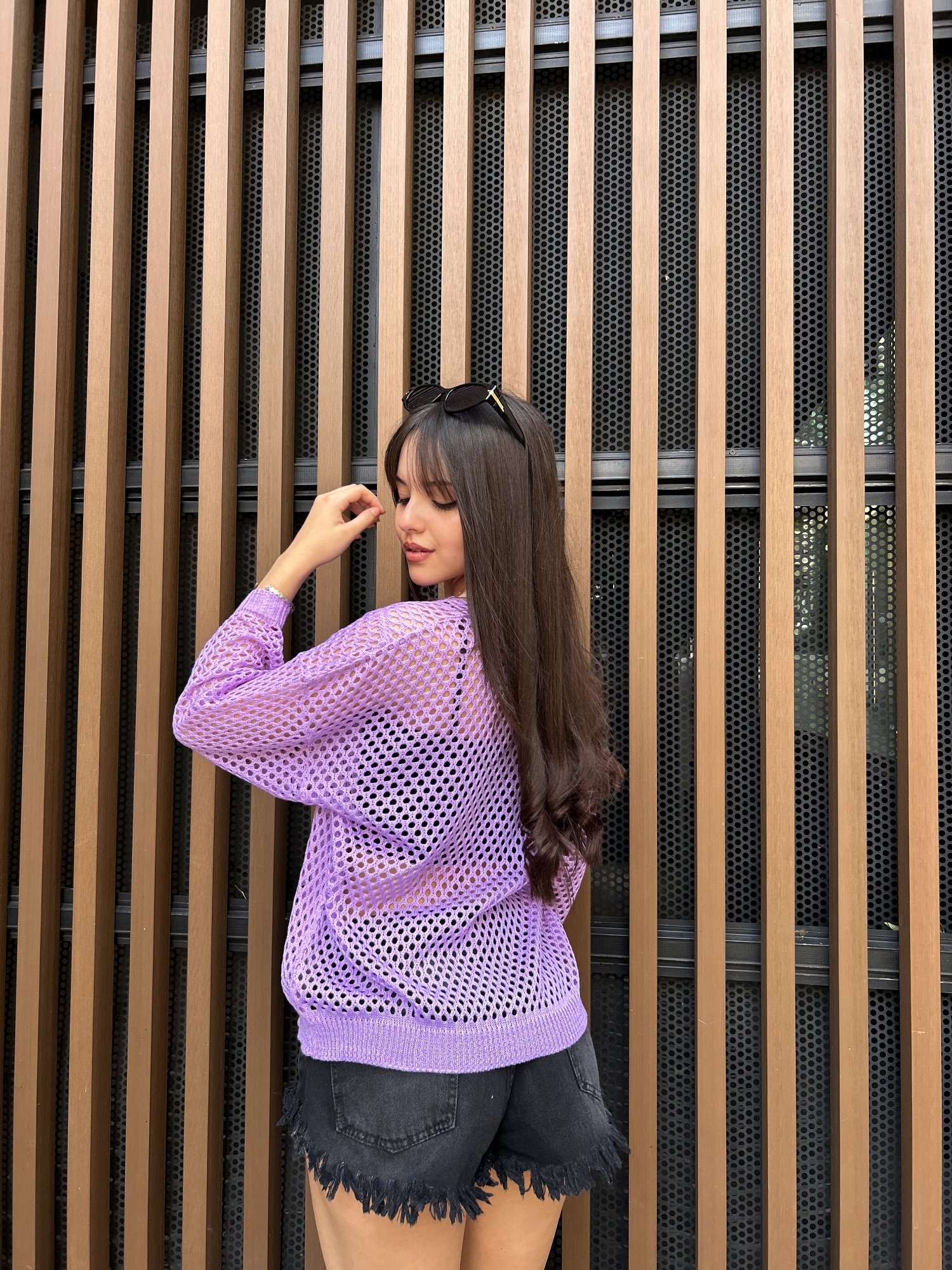Sweater Calado Jesy (hilo Añgodon) - Imagen 2