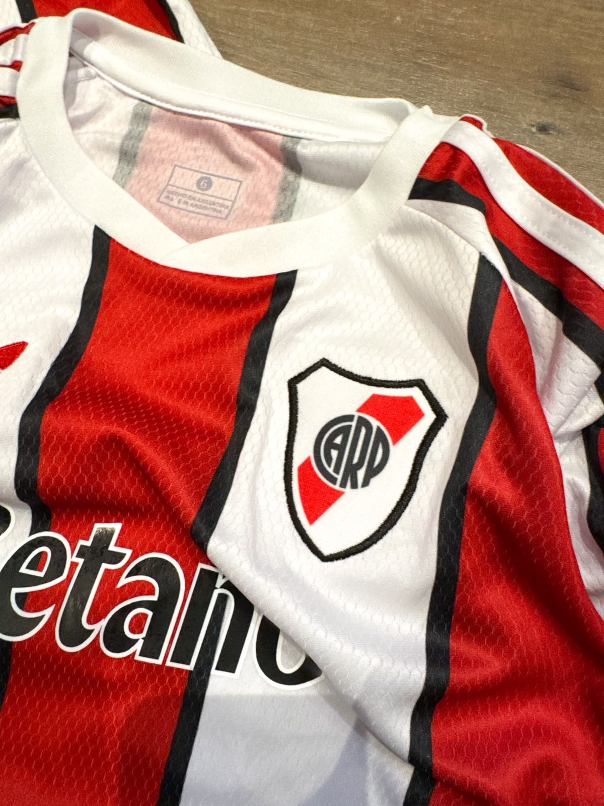 Camiseta River Suplente Niño - Imagen 3