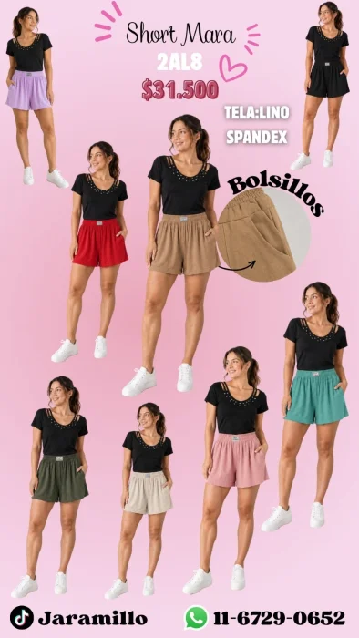 Short de Lino