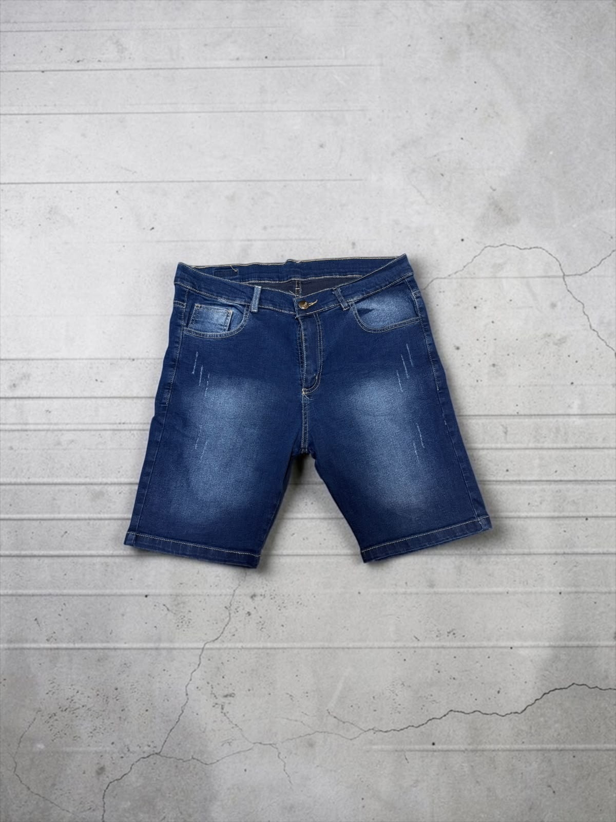 Bermuda de Jeans Elastizado - Imagen 5