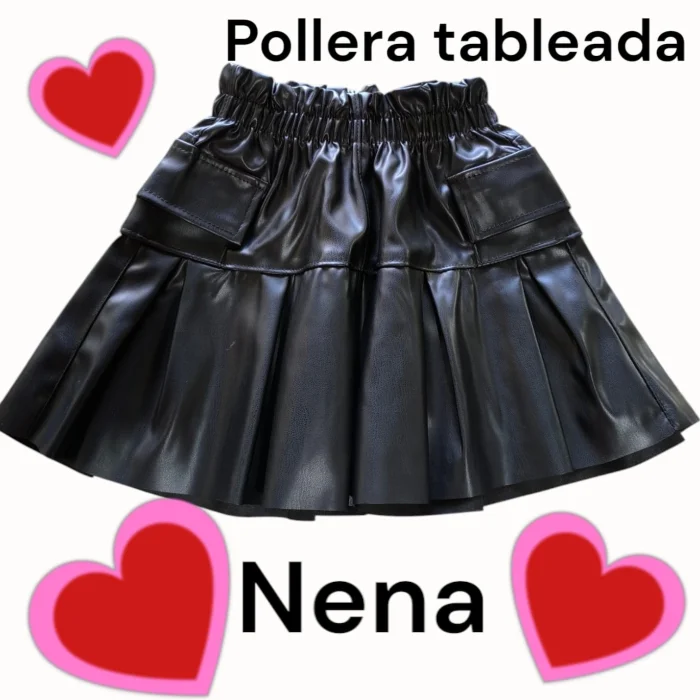 Pollera Tableada de Nena