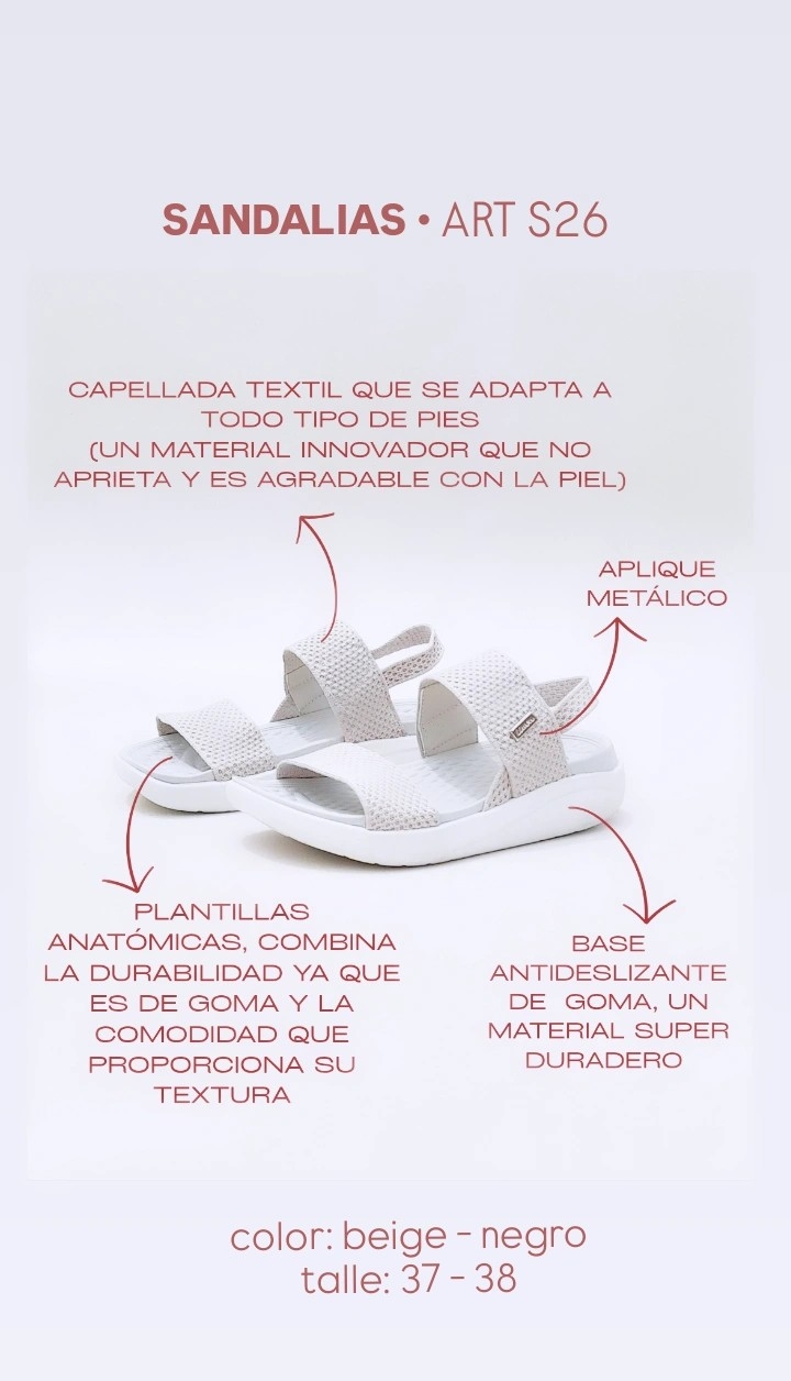 Sandalias Art S26 - Imagen 3