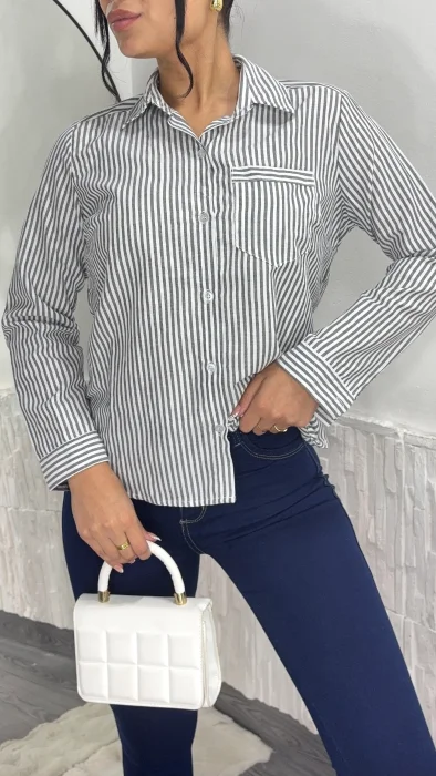 Camisa Poplin Rayado . 2 al 6