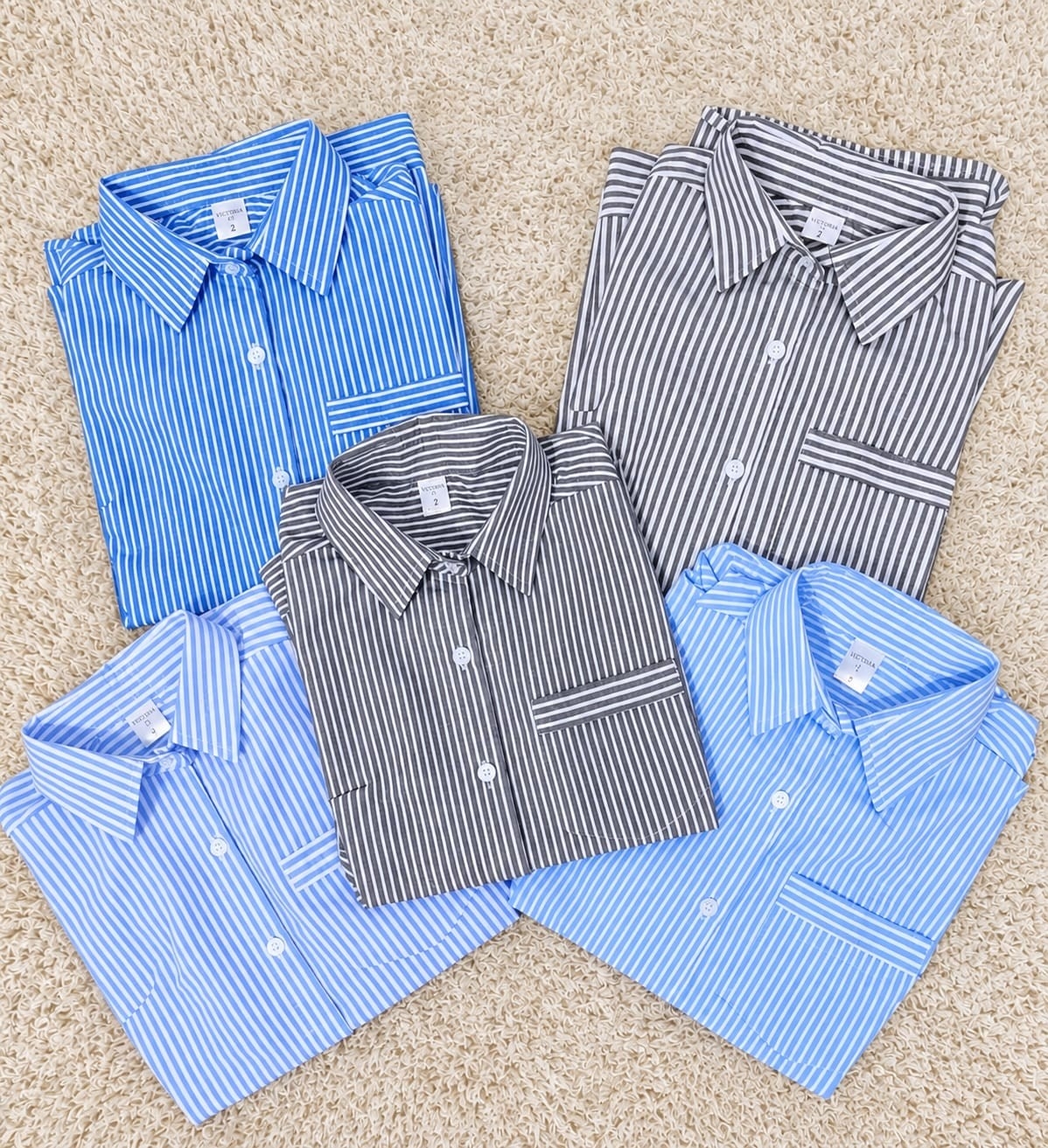 Camisa Poplin Rayado . 2 al 6 - Imagen 2