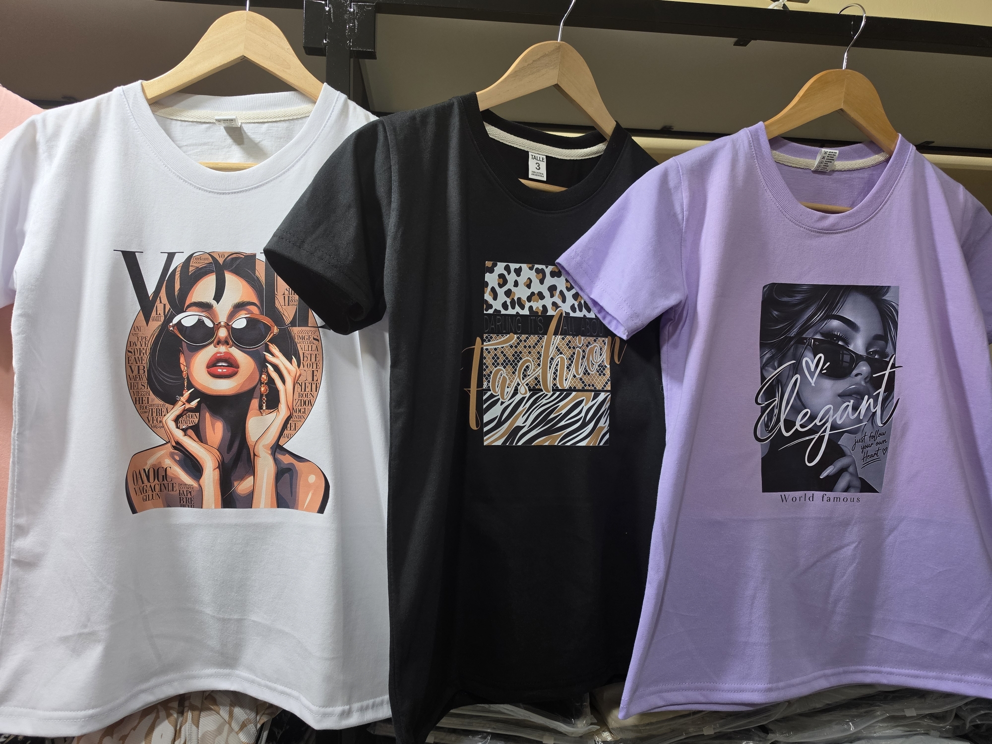 Remeras Algodon Peinado - Imagen 2
