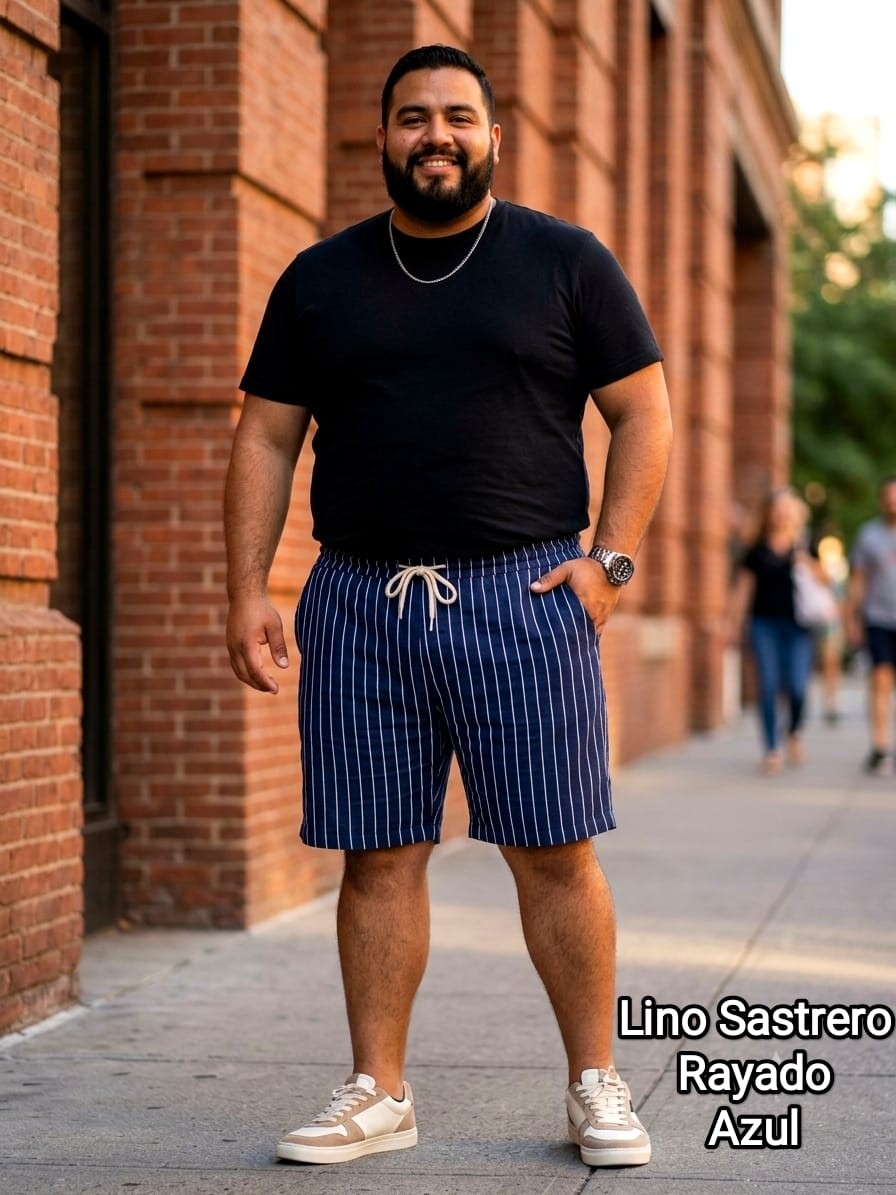 Lino Rayado Talles Especiales - Imagen 3