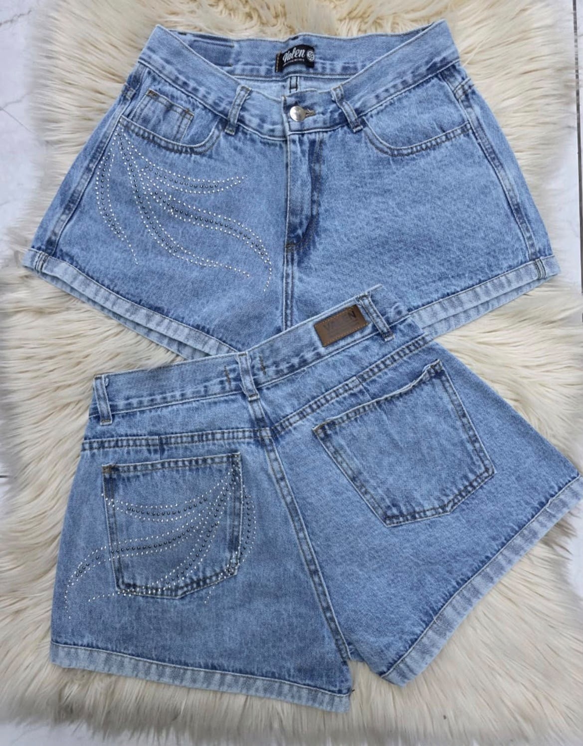 Schort Jeans Rigido - Imagen 2
