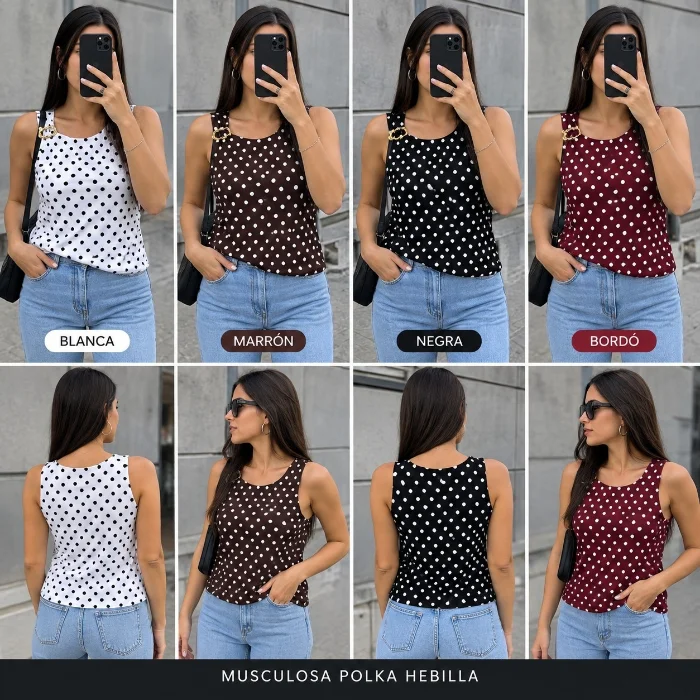 Musculosa Poka