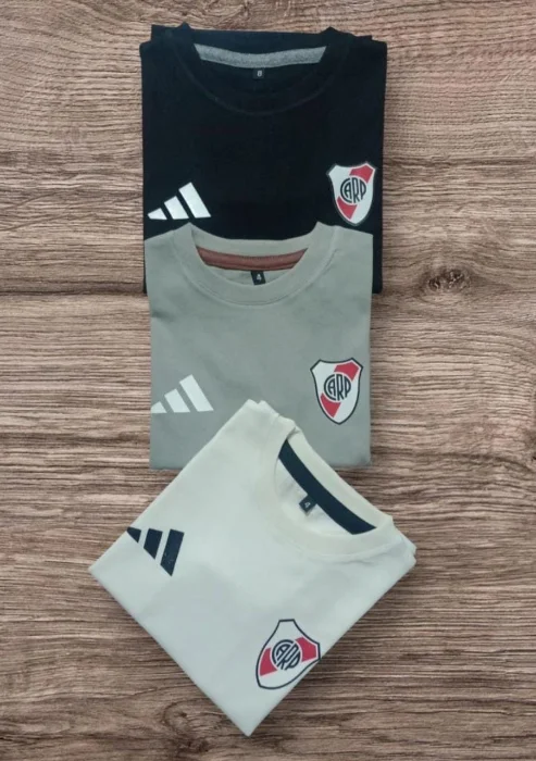 Remeras de Niños en Algodón Peinado River Boca Afa
