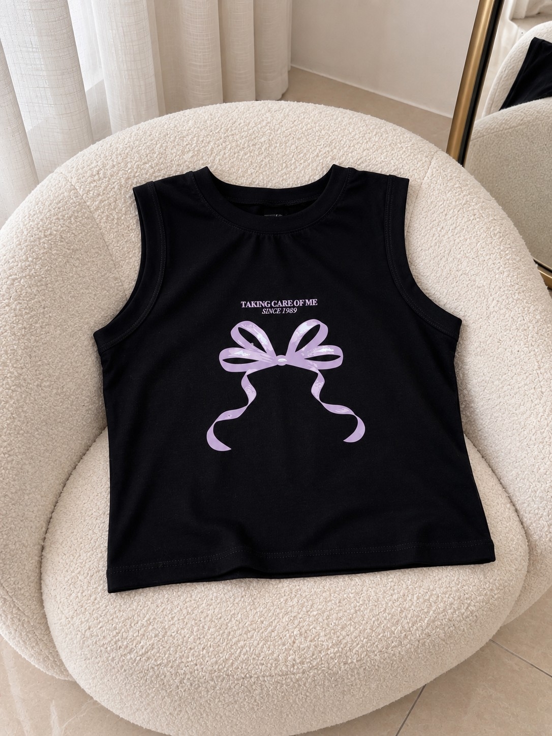 Musculosa de Algodón con Lycra - Imagen 2
