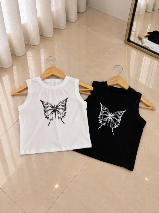 Musculosa de Algodón con Lycra