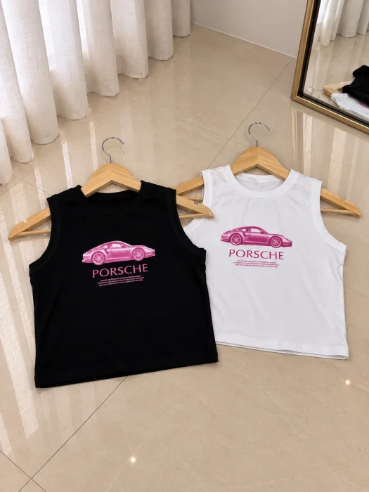 Musculosa de Algodón con Lycra