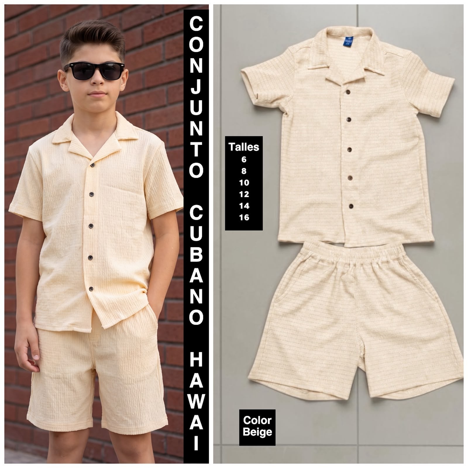 Conjunto Hawai de Niño - Imagen 2