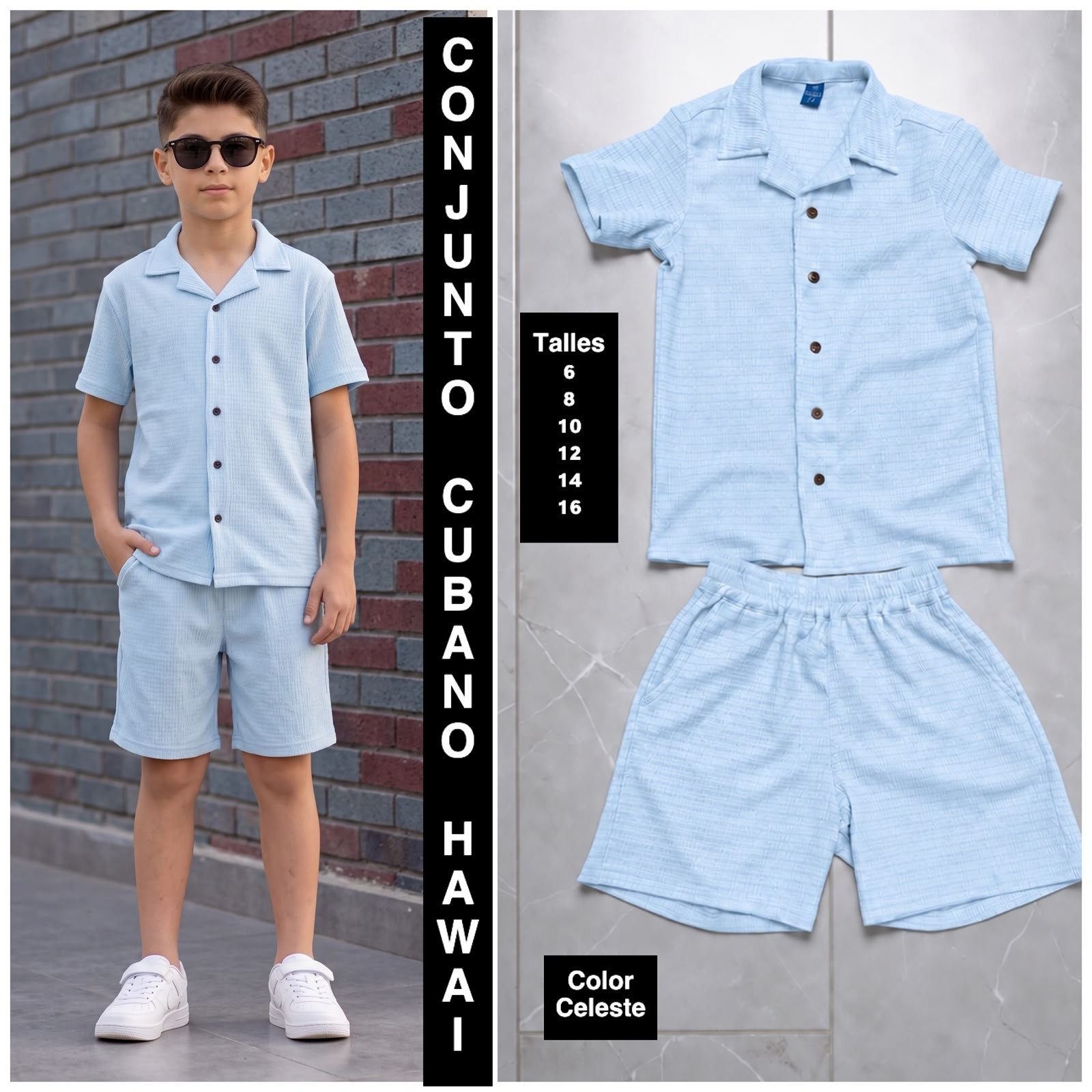 Conjunto Hawai de Niño - Imagen 3