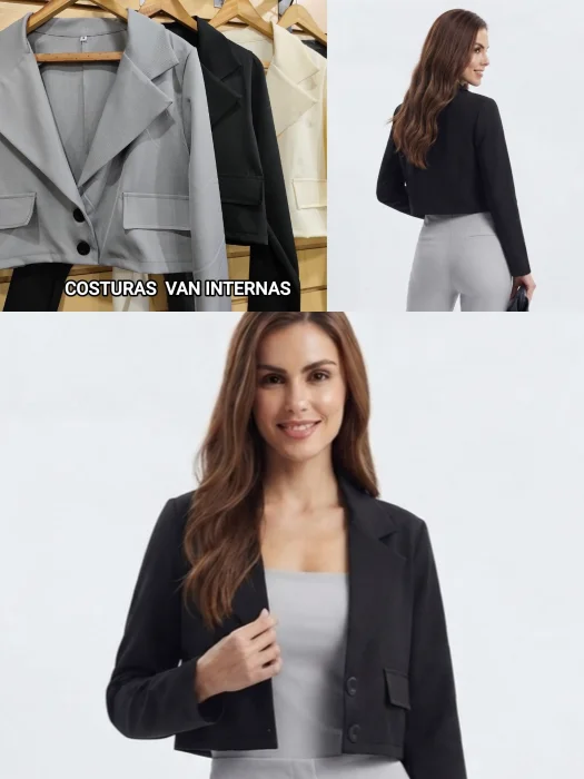 Blazer Corto Sastrero
