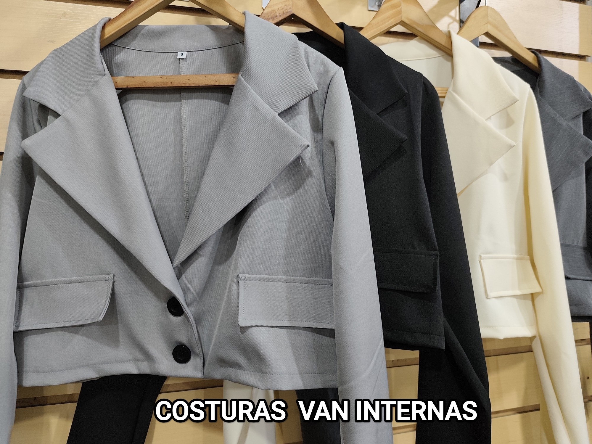 Blazer Corto Sastrero - Imagen 2