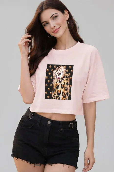 Crop de Dama Talle Único Tela Morley Ratier