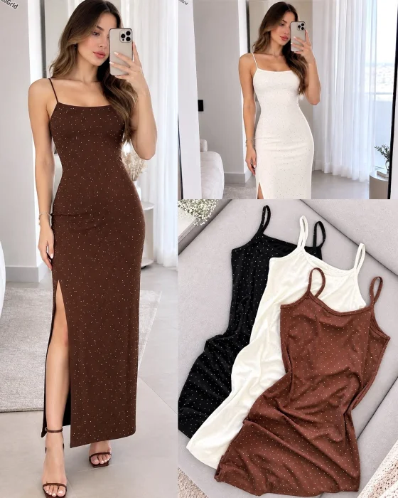Vestido Strass