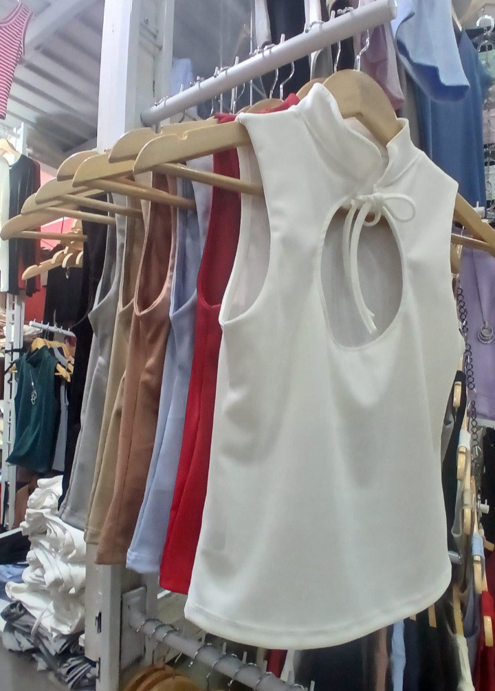Musculosa Cuello Mao - Imagen 4
