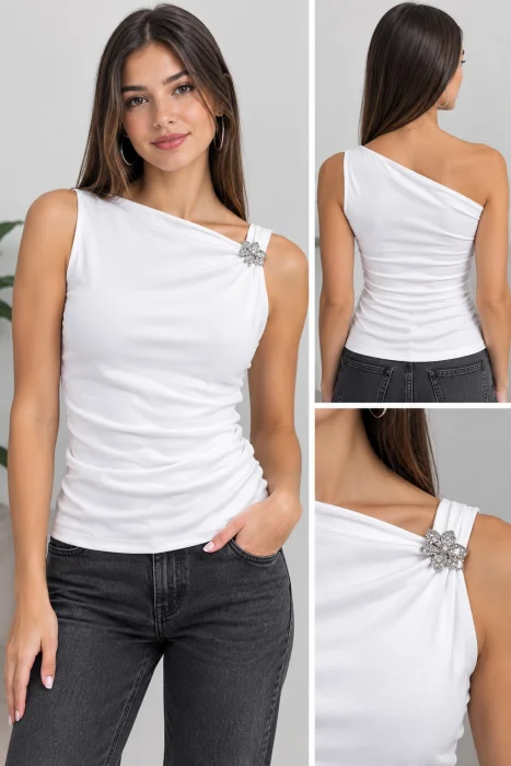 Musculosa Lycra Hebilla