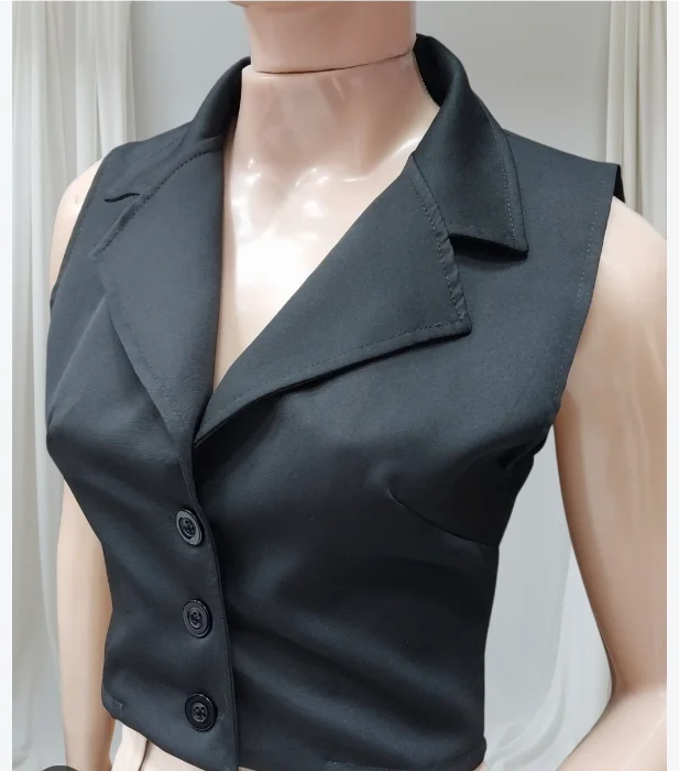 Chaleco Sastrero con Cuello