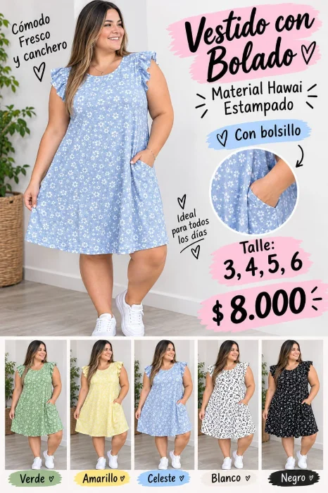 Vestido Hawai