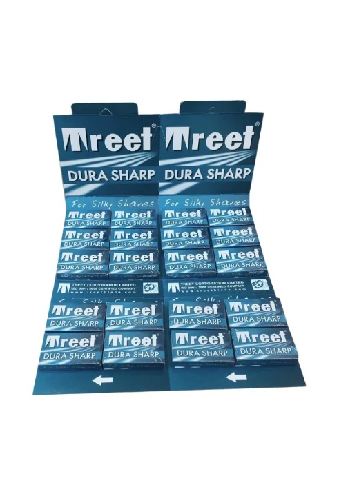 Treet Dura Sharp Blíster de 100 Filos Hojillas Navaja Barbería