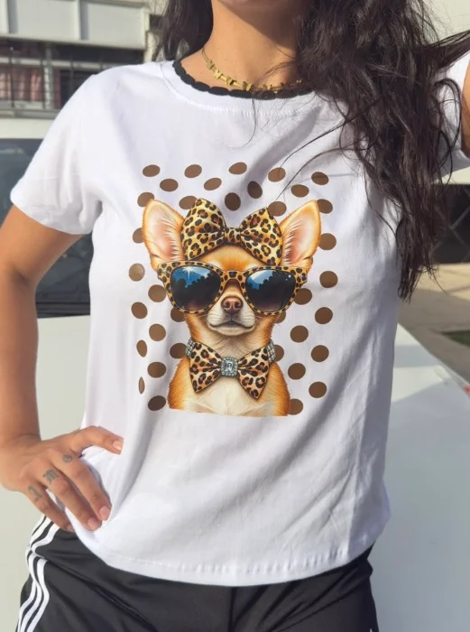 Remeras Cuello Tejido