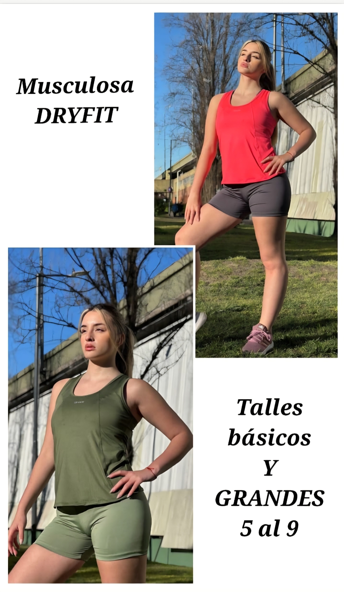 Talles Grandes Musculosa Deportivo - Imagen 3