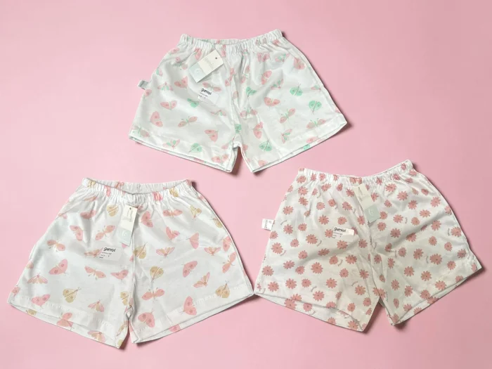 Short Algodon Estampado Nena Gamise T.(0 al 4) Art.41