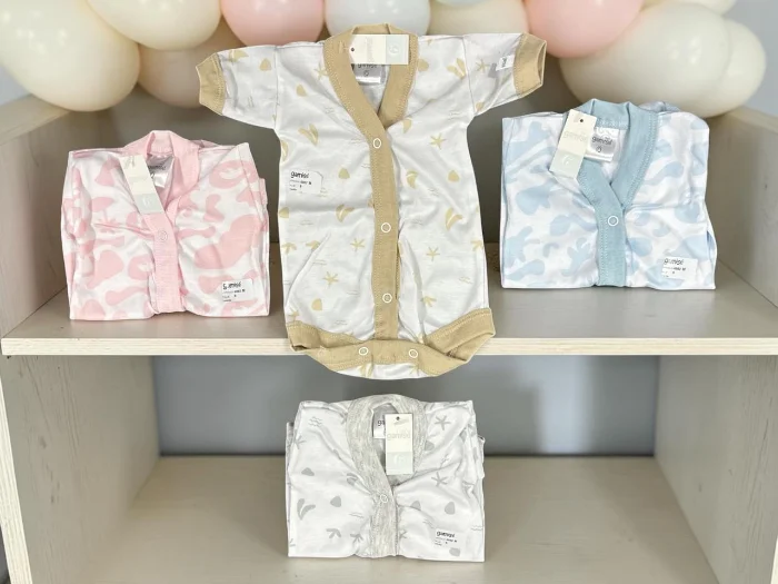 Entero Manga Corta Estampado con Broche Gamise T.(0 al 4) Art.4002