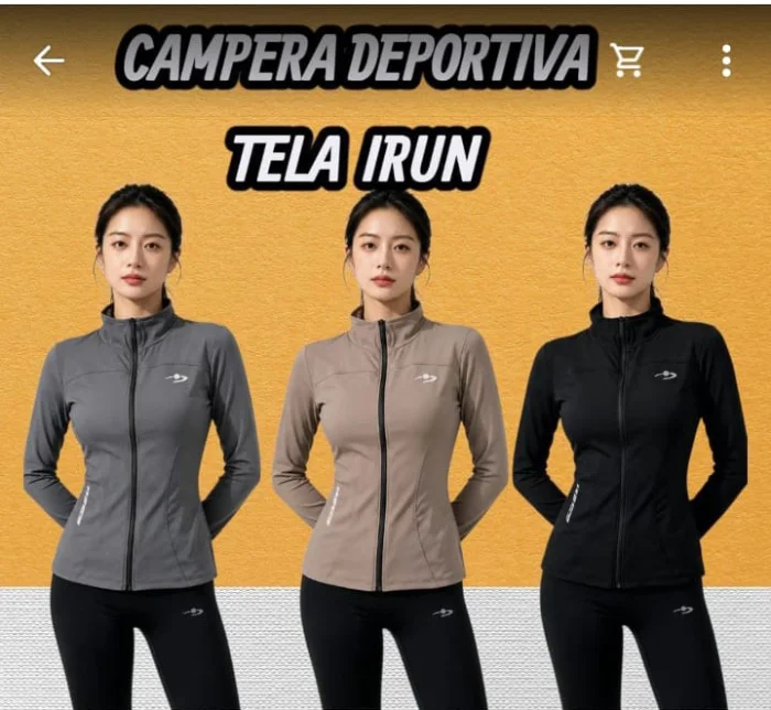 Camperas en Tela Irun