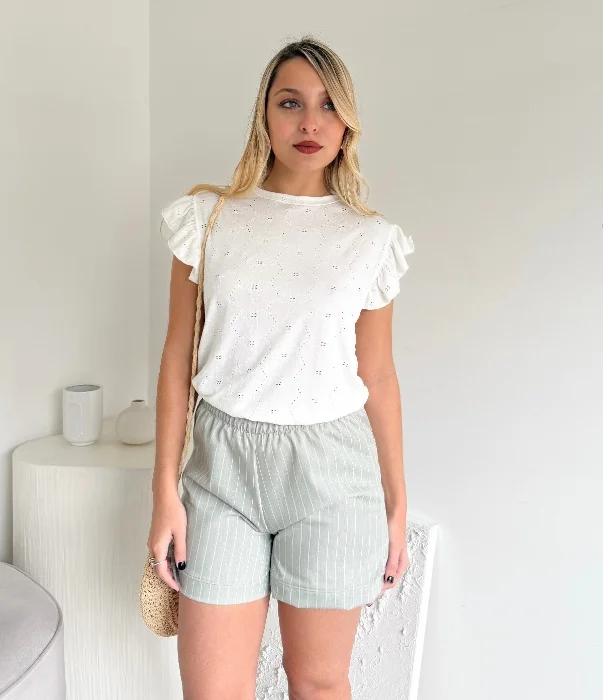 Remera Volado Broderie