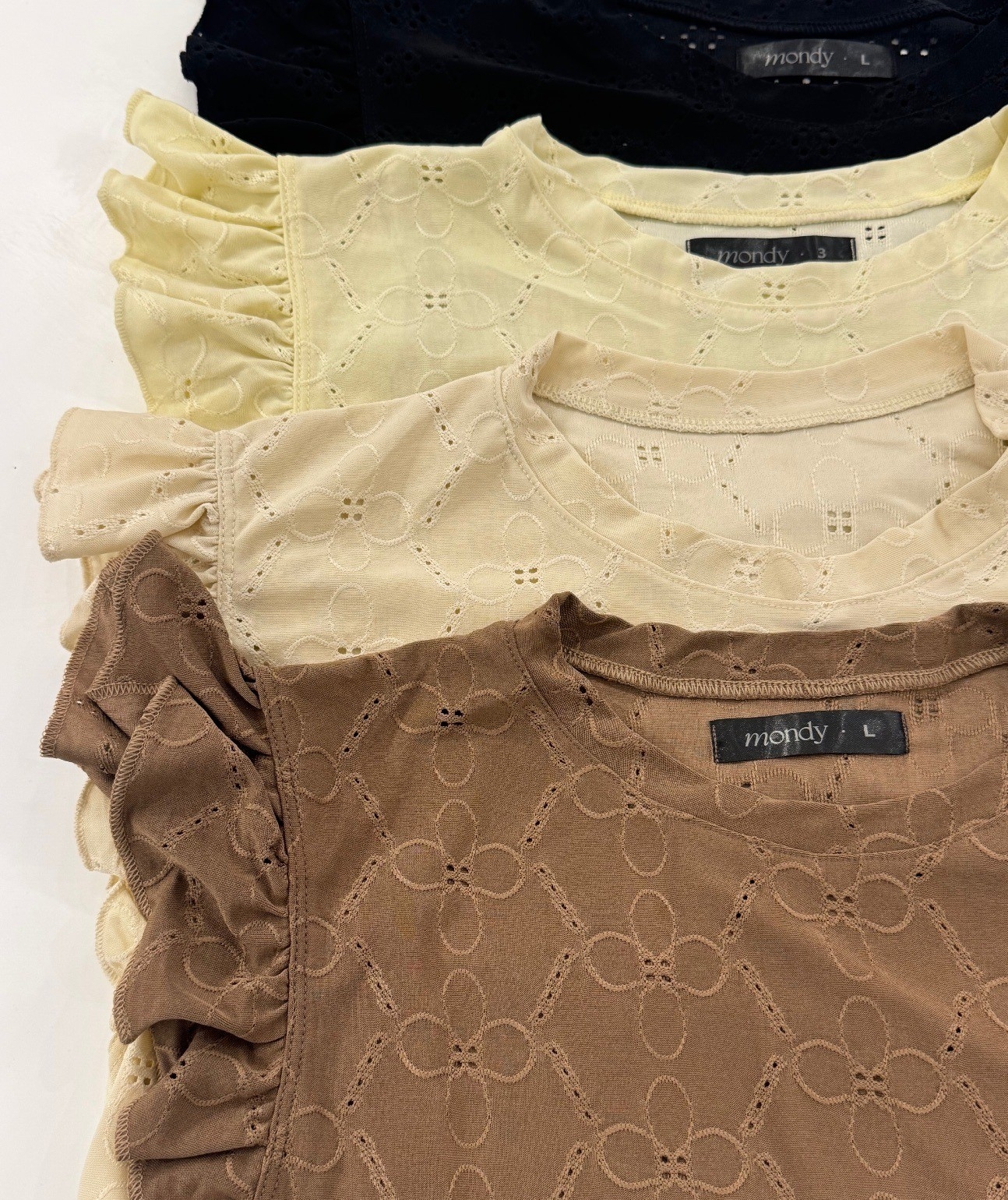 Remera Volado Broderie - Imagen 3
