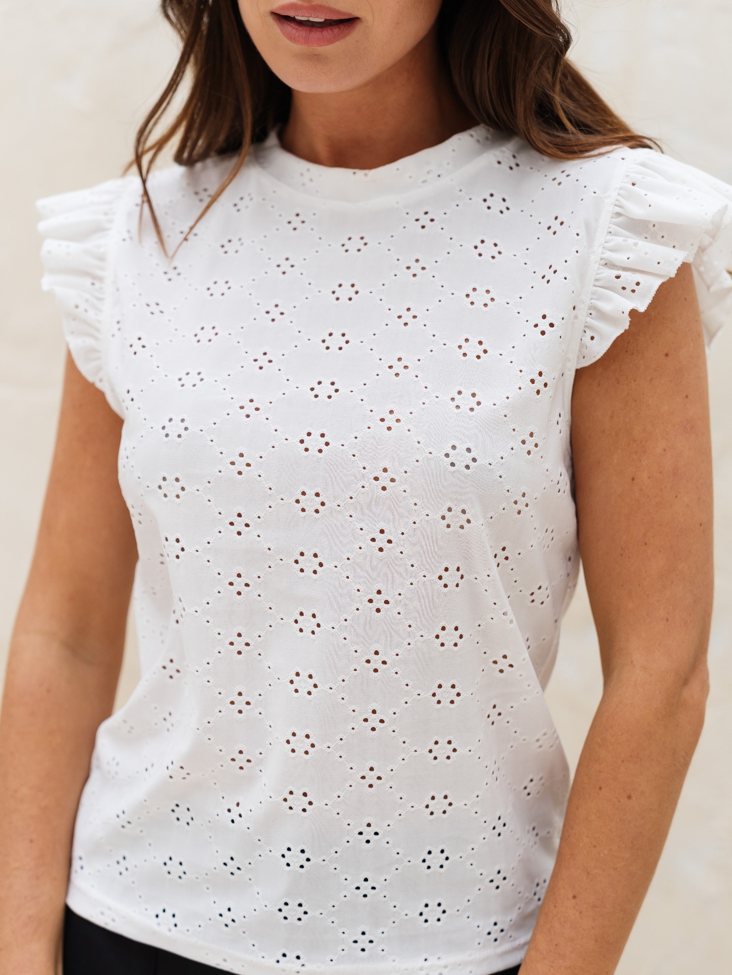 Remera Volado Broderie - Imagen 4
