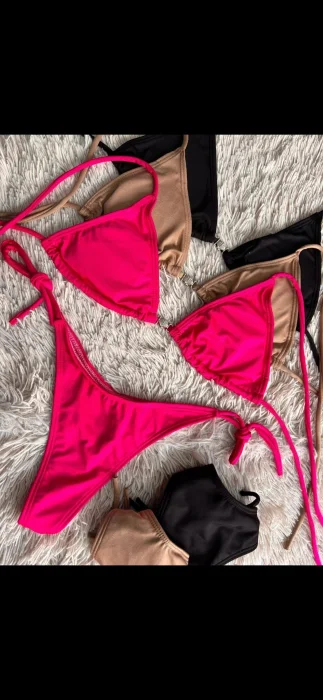 Bikini Micro Fibra con Dije