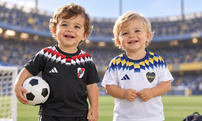  Camisetas Baby Evolution    Modelos Exclusivos de Boca y River