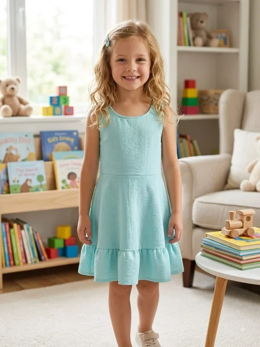 Vestido Cey con Moño en la Espalda
